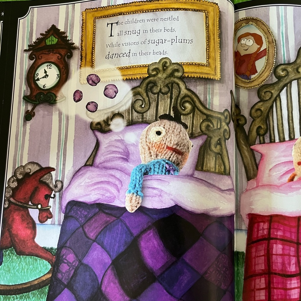 Twas The Knits Before Christmas HC book by Fiona Goble - Picture 7 of 14